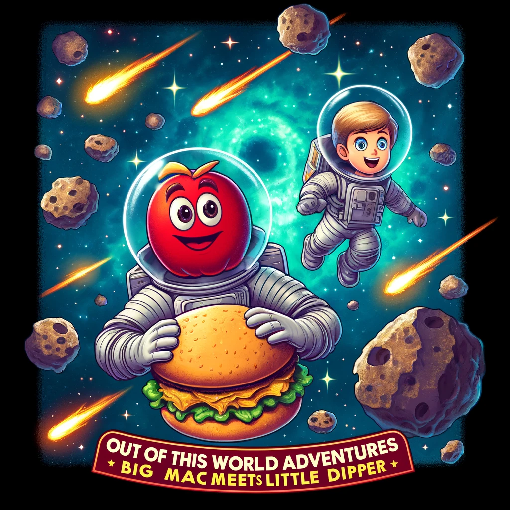 "Out of This World Adventures: BIG MAC Meets LITTLE DIPPER"