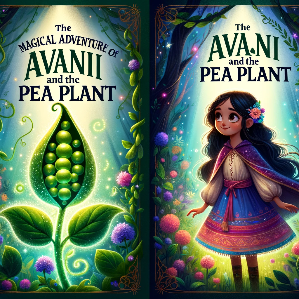 The Magical Adventure of Avani and the Pea Plant