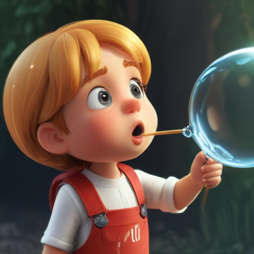 Alfi's Bubble-Blowing Adventure